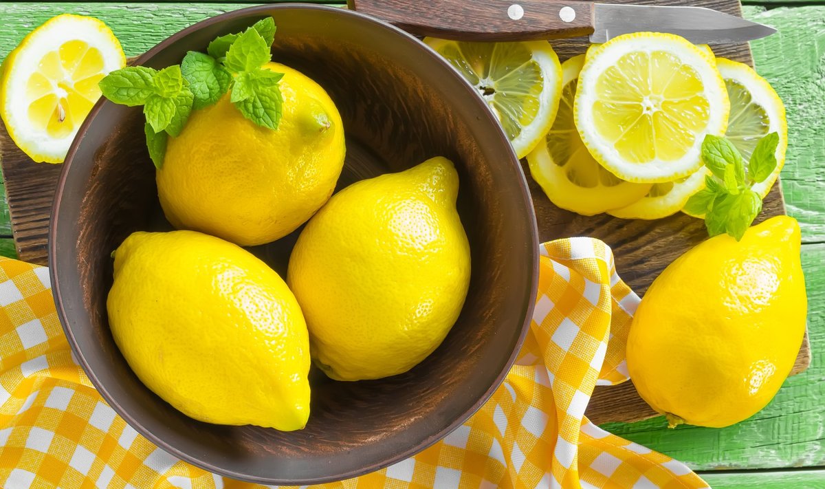 Aromaatne sidrun on hea nii toidus kui ka puhastusvahendeis.