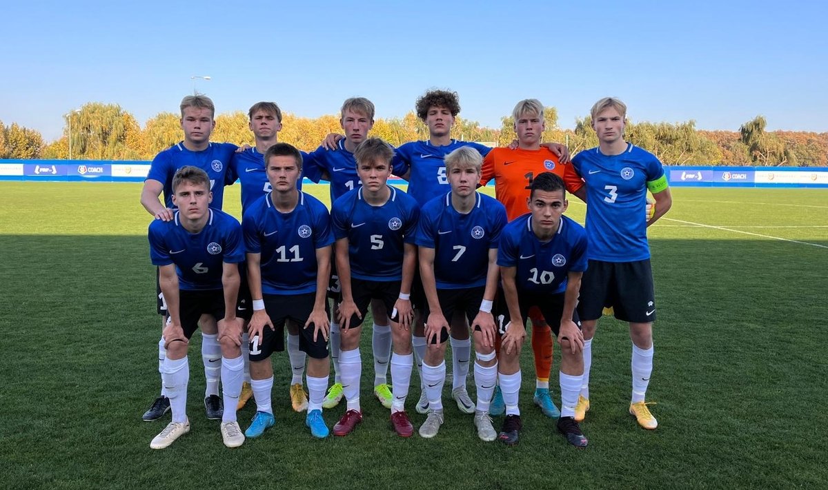 Eesti U17 jalgpallikoondis jäi EM-valiksarjas punktita - Delfi Sport