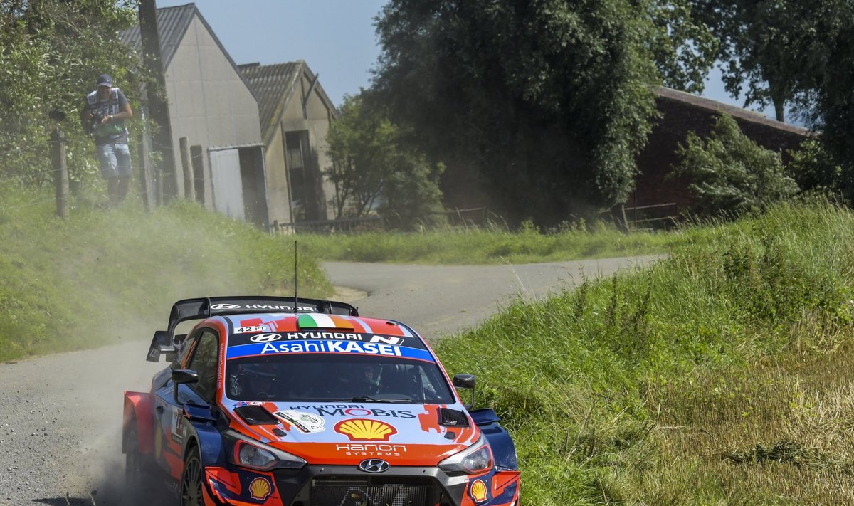 Craig Breen Belgia MM-rallil.