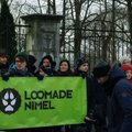 FOTOD: Eilsel meeleavaldusel karusloomafarmide keelustamise poolt osales üle 100 inimese