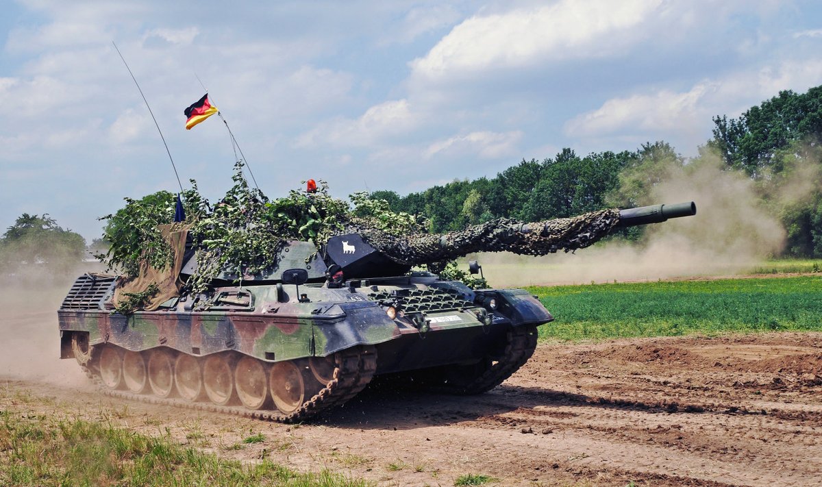 Leopard 1 tank 2015. aastal Saksamaal tankishow'l