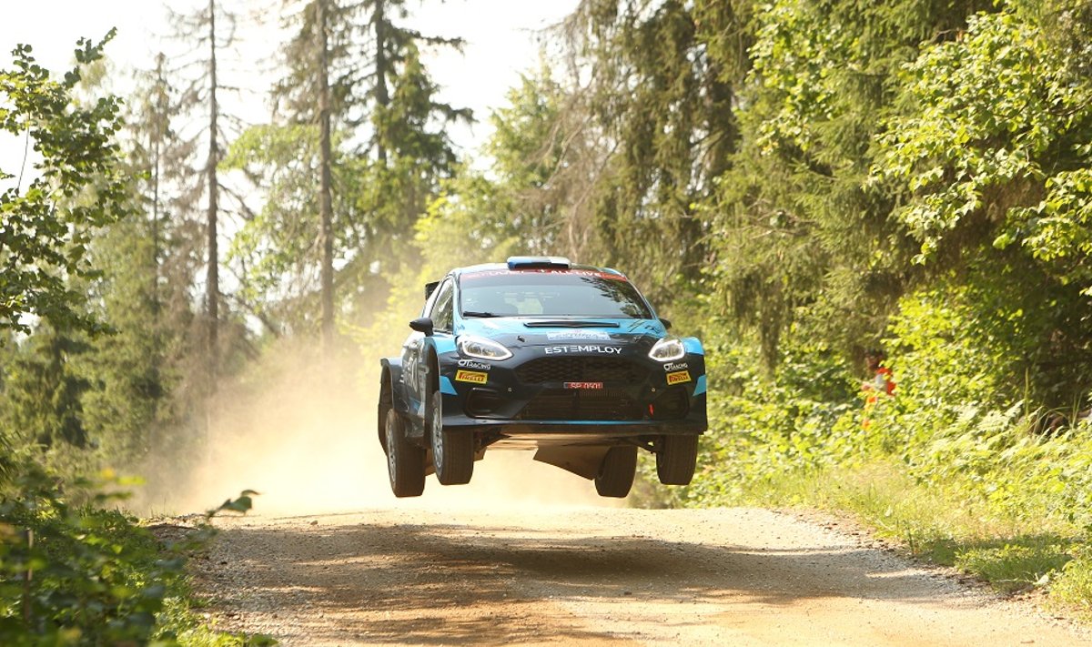 Priit Koik ja Kristo Tamm 2021. aasta Rally Estonial