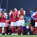 Taani jalgpallikoondise arst kinnitas, et Christian Erikseni tabas südamerike, peatreener kritiseeris UEFA-d