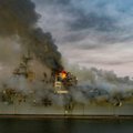 ФОТО и ВИДЕО | У берегов Сан-Диего второй день горит корабль ВМС США, пострадали 59 человек