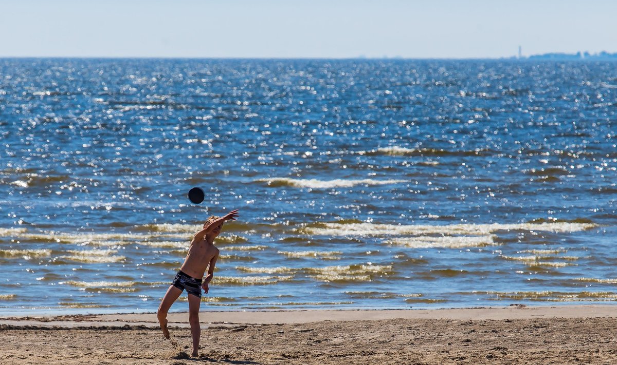 Eesti suurimates supluskohtades on vesi ujumiseks paras.
