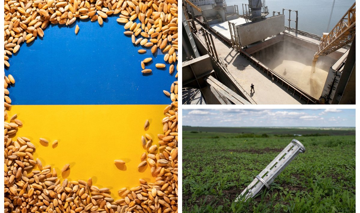 Sõda ei lase Ukraina vilja tavalisel moel eksportida