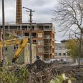 FOTOD | Tallinnas Kopli liinidel käib ehitustöö, kerkivate hoonete kõrval seisavad aga ikka ka vanad puumajad