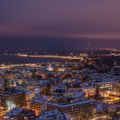 ГАЛЕРЕЯ | Центр Таллинна с высоты птичьего полета. Известные фотографы померялись силами на высоте почти 100 метров