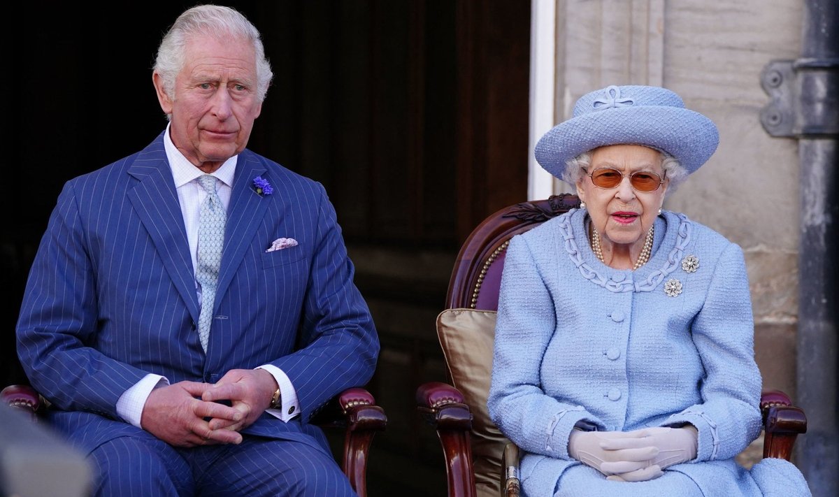 Kuninganna Elizabeth ja prints Charles tänavu juunis
