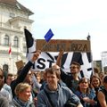 В Вене демонстранты требуют новые выборы в парламент