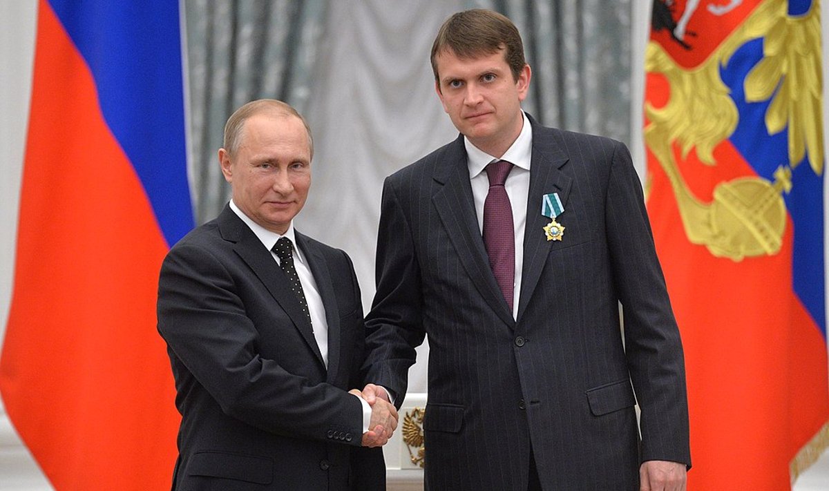 Ivan Tavrin koos Vladimir Putiniga.