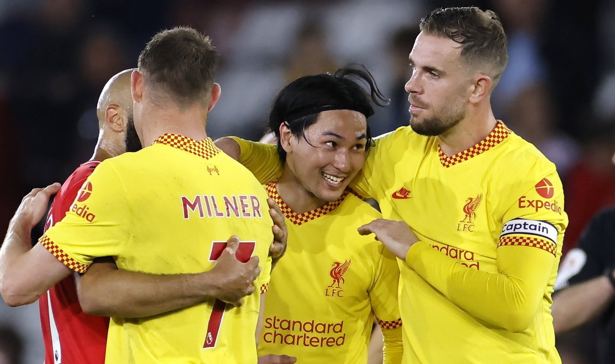 Liverpool teenis võidu ja hoiab tiitlilootusi veel elus.