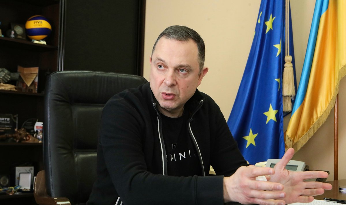 Ukraina spordiminister Vadõm Huttsait