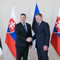 FOTOD: Peaminister Ratas tutvustas Slovakkia kolleegile Eesti eesistumise prioriteete
