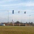 FOTO: Rakveres lehvib Eesti lipp külili