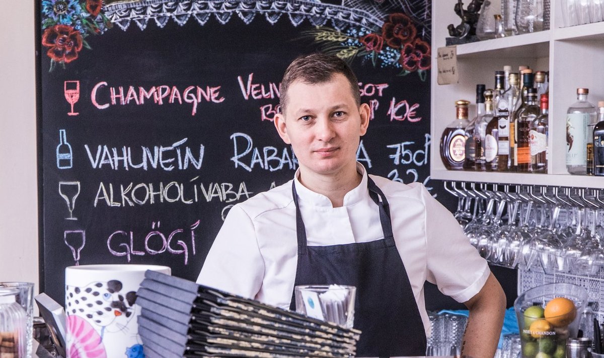 Roman Zaštšerinski peab oma kolme restorani menu aluseks töötajaid, kes võivad olla nemad ise.