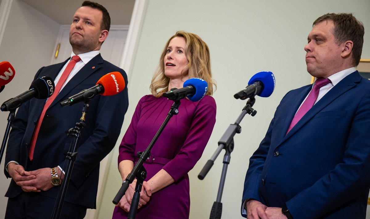 Koalitsioonikõneluste pressikonverents 08.03.2023