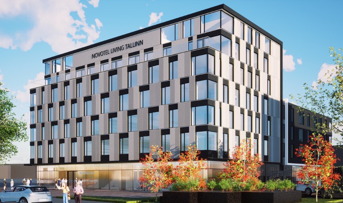 Novotel Living Tallinn projektsioon