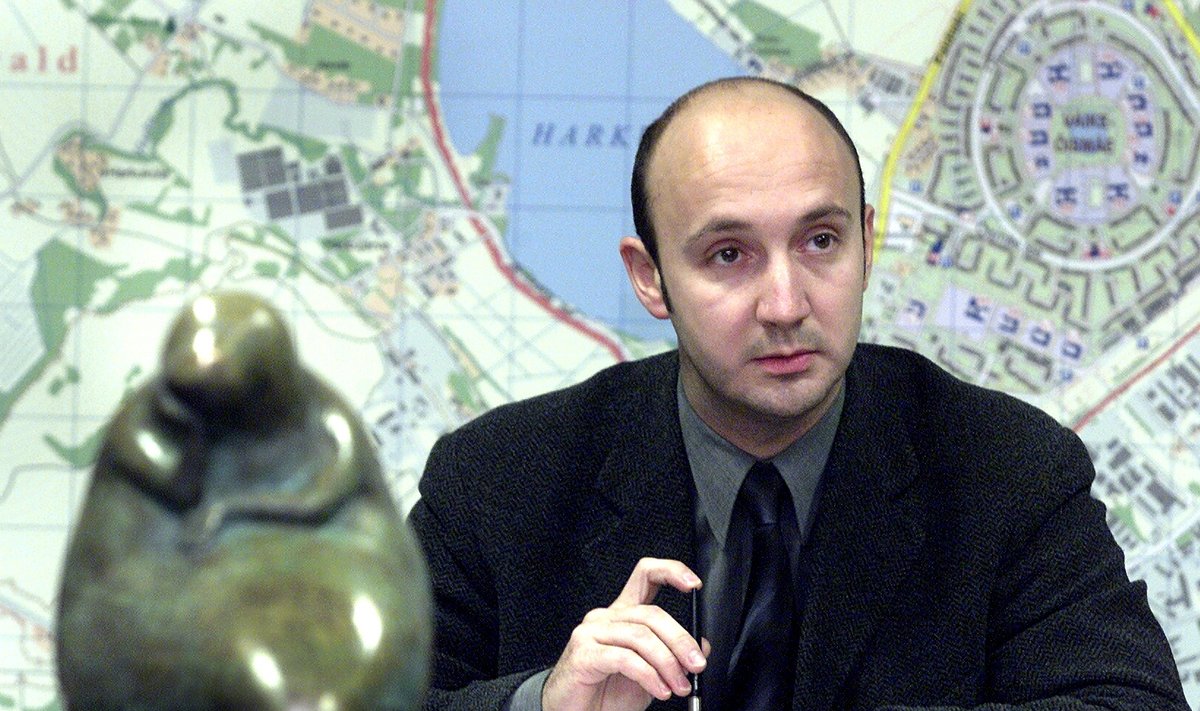 Leonid Tsingisser 2001. aastal Tallinna linnavolikogu liikmena