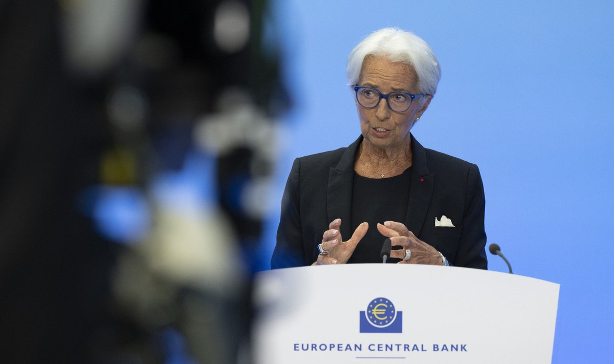 Euroopa keskpanga president Christine Lagarde.