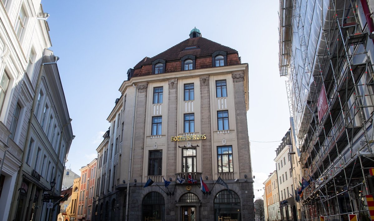 Hestia gruppi kuulub hotell Barons Tallinna vanalinnas