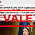 FAKTIKONTROLL | Soome peaminister pole öelnud, et tulevased Soome kaitseväelased võiks läbida teenistuse Ukrainas sõdides