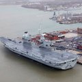 Suurbritannia uusim ja suurim sõjalaev lekib