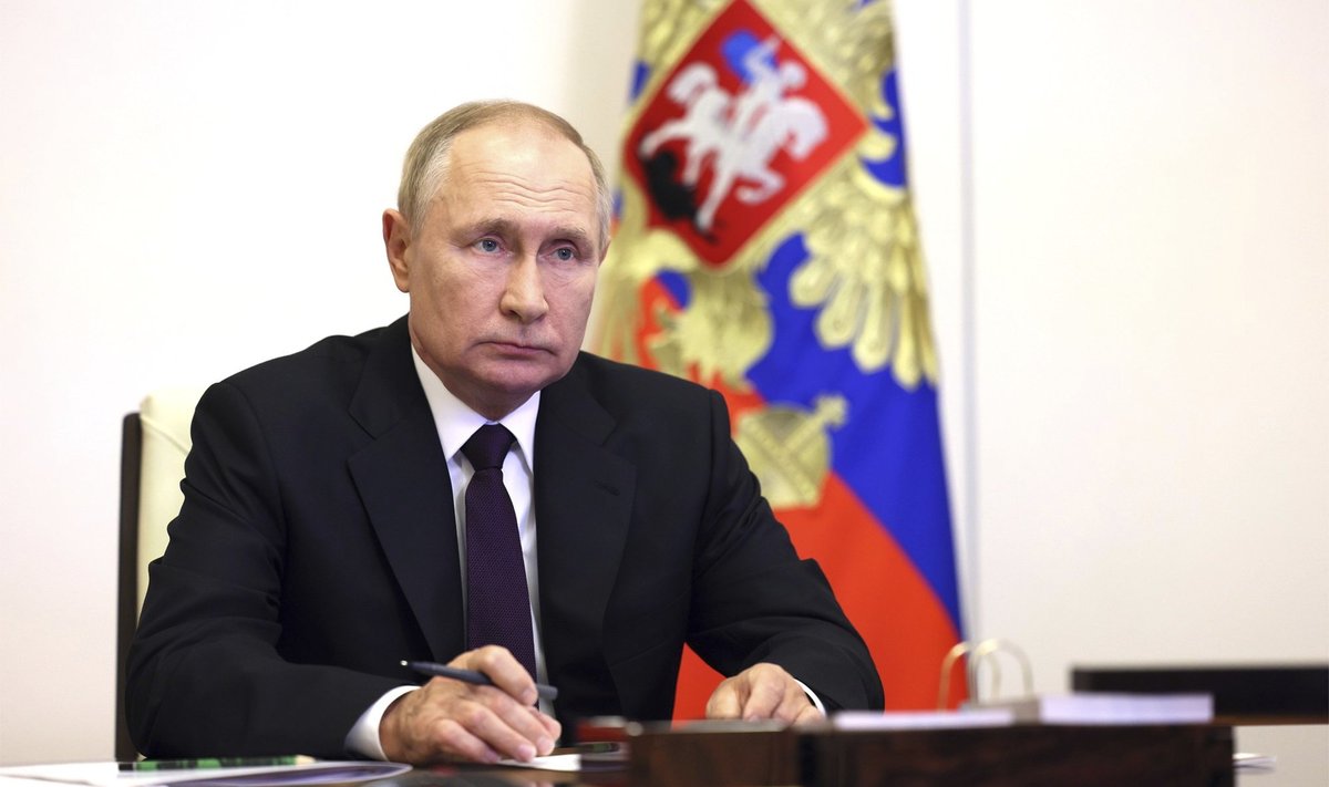 Russian President Putin Holds Video Meeting on Armenia-Azerbaijan Border Conflict