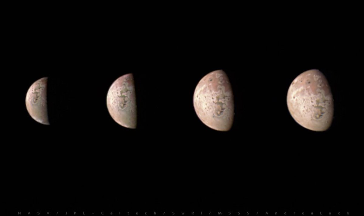 Juno viis ülevõtet Iost