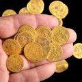 Iisraeli arheoloogid leidsid haruldase Bütsantsi-aegse kullaaarde