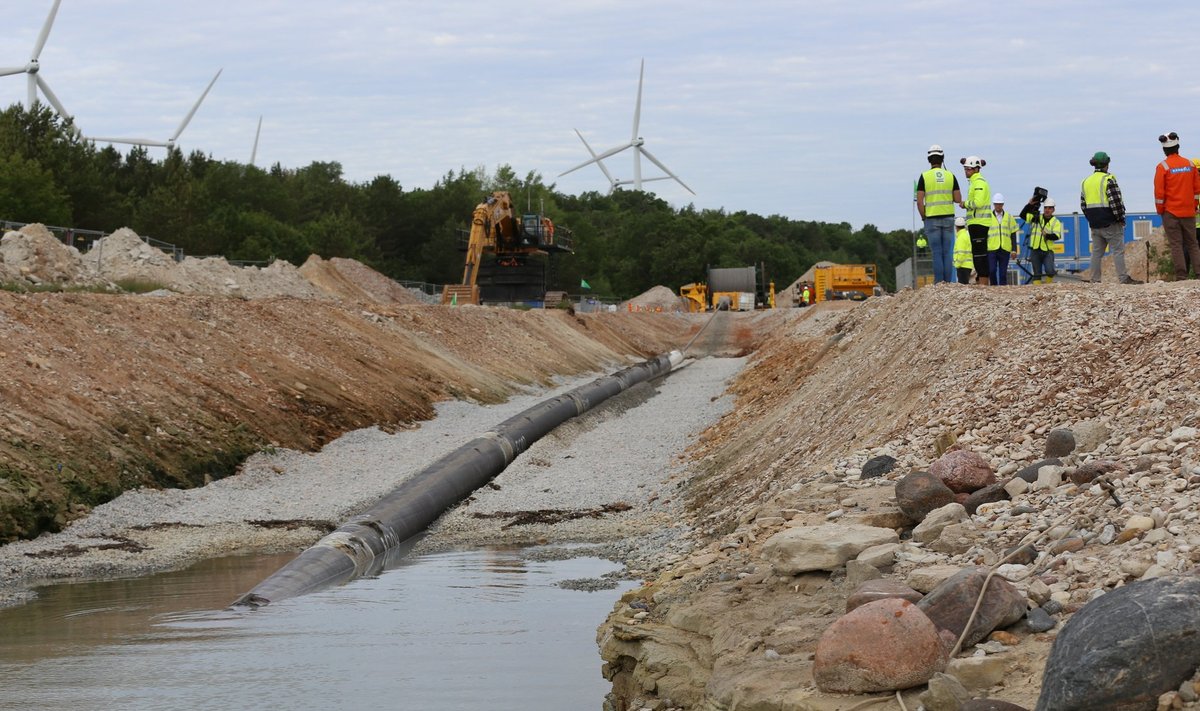 Eesti-Soome maagaasijuhtme Balticconnectori ehitus