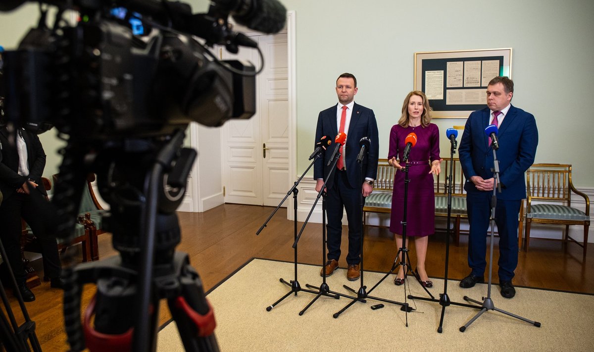 Koalitsioonikõneluste pressikonverents 08.03.2023