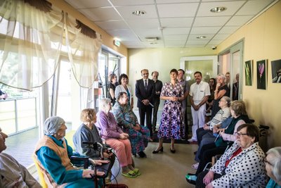 Kersti Kaljulaid Räpina Haiglas