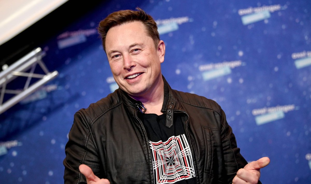 Tesla juht Elon Musk. 