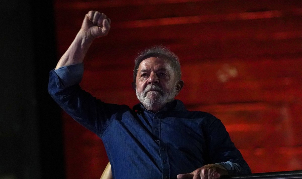 Brasiilia presidendivalimised võitnud Luiz Inácio Lula da Silva