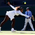Serena Williams võitis, mullune finalist pääses ehmatusega, Gaël Monfils lõi servirekordi