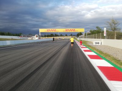 Hispaania GP nädalavahetusel oli kõigil soovijatel võimalus Barcelona ringrada ise läbi joosta. Ei saanud jätta võimalust kasutamata.