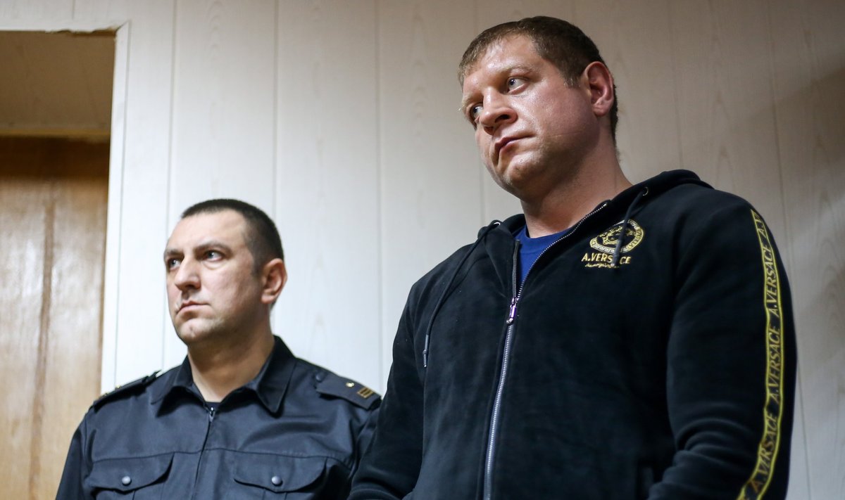 Russian MMA fighter Alexander Emelianenko appears in court