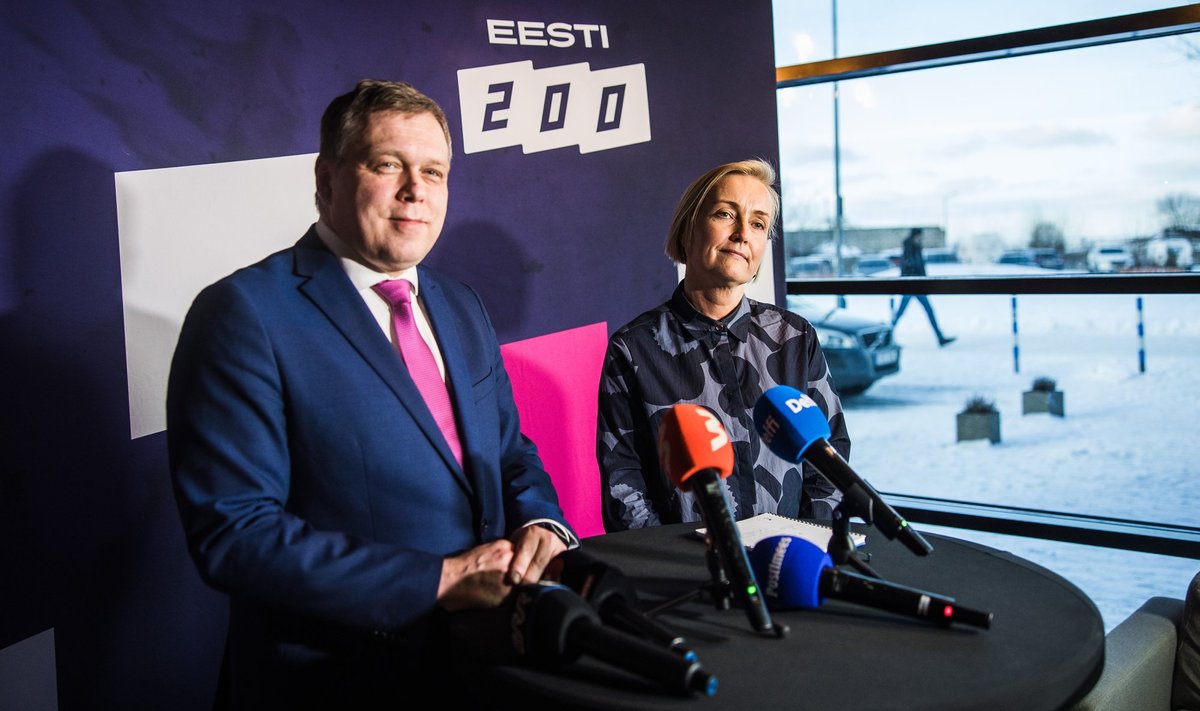 Eesti 200 võtab kutse koalitsioonikõnelustele vastu 08.03.2023