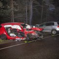 ФОТО | Тяжелая авария на Муху, пострадали четыре человека