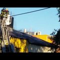 VIDEO ja FOTOD | Lasnamäel puhkes kortermajas tulekahju, päästeti üks inimene
