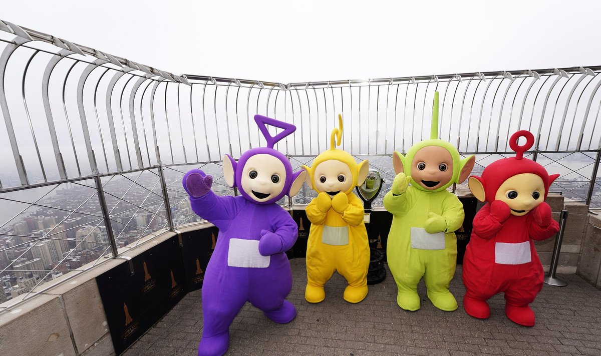 The Teletubbies Visit The Empire State Building