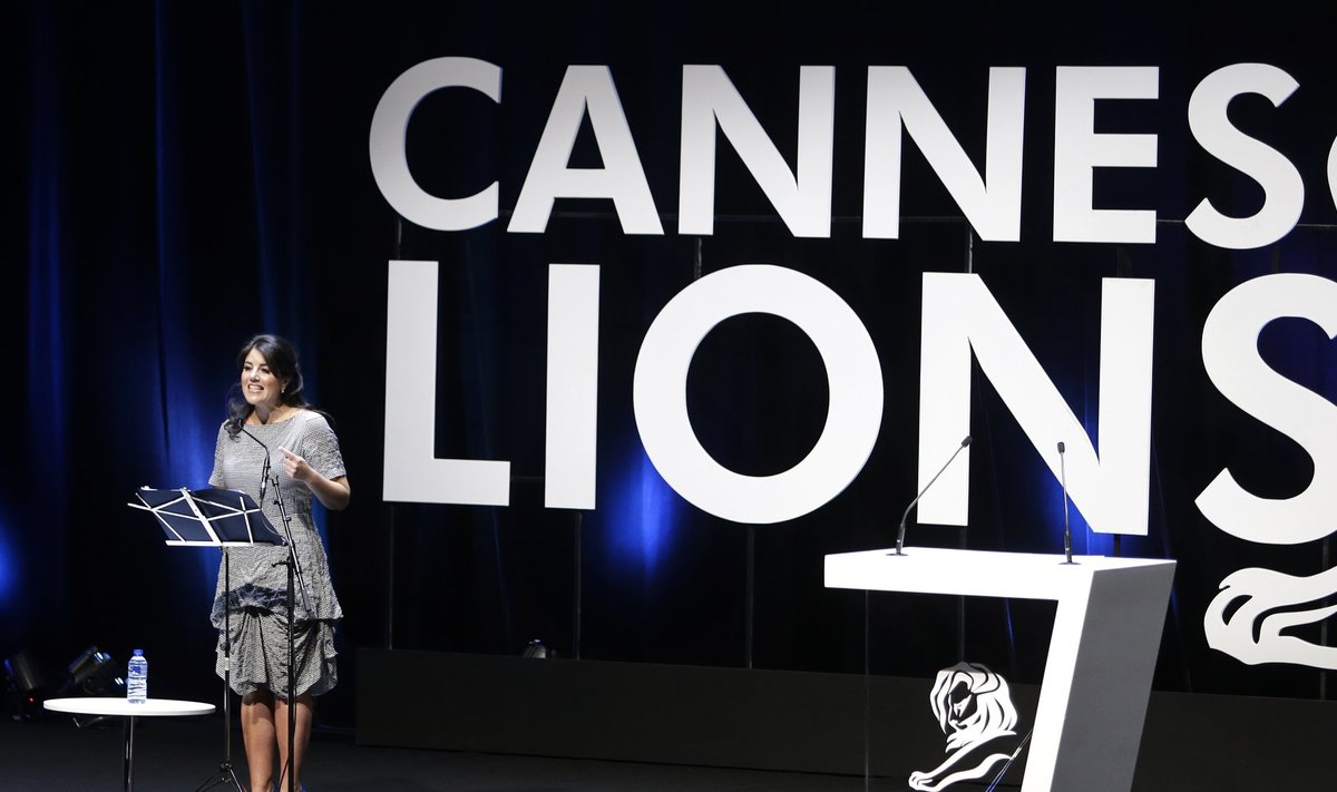 Monica Levinsky  Cannes Lions 2015 esinemas.