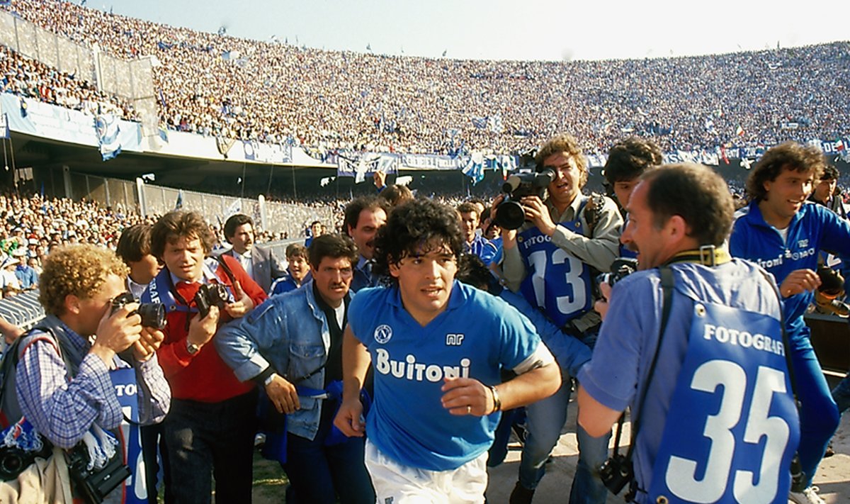 Diego Maradonat käisid Napolis vaatamas ikka ja alati suured rahvahulgad.