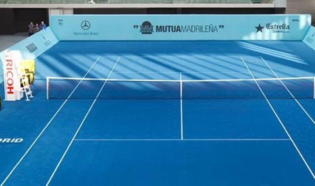 Madridi tenniseväljak, foto madridopen.com