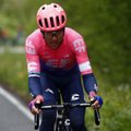 Кангерт - 5-й на этапе "Джиро д'Италия" под проливным дождем