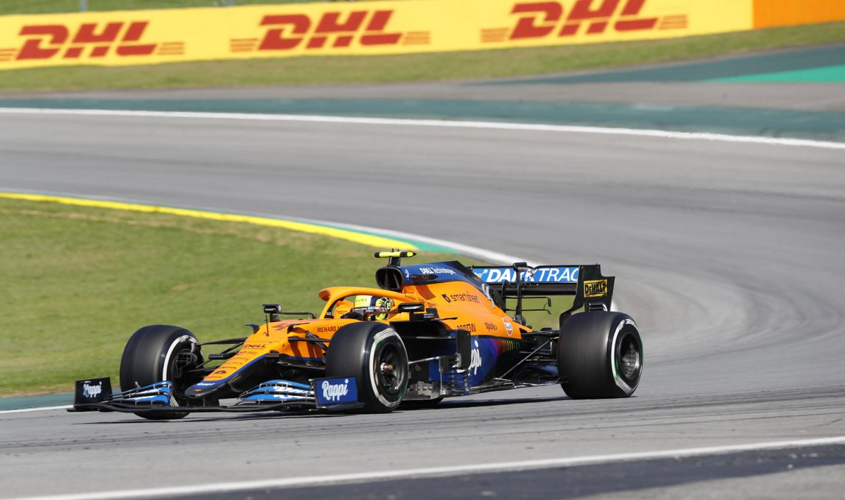McLareni sõitja Lando Norris