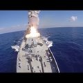 ВИДЕО: ВМФ России выпустил крылатые ракеты по объектам ИГ в Сирии