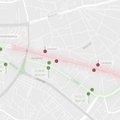 KAART | Homme suletakse Gonsiori tänav: vaata, kus asuvad ühistranspordi peatused ning kuidas peaks liiklema