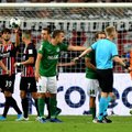 BLOGI JA FOTOD | Valus! Frankfurti vastuoluline penalti lõpetas Flora unustamatu seikluse Euroopa liigas